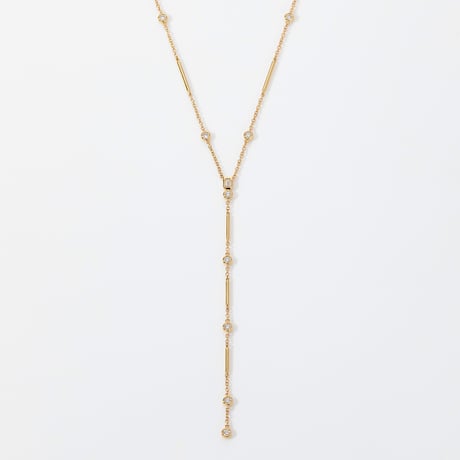 K18 Milestone Diamond Necklace