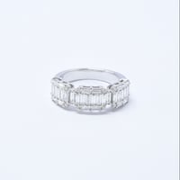 K18 Baguette Diamond Ring - L