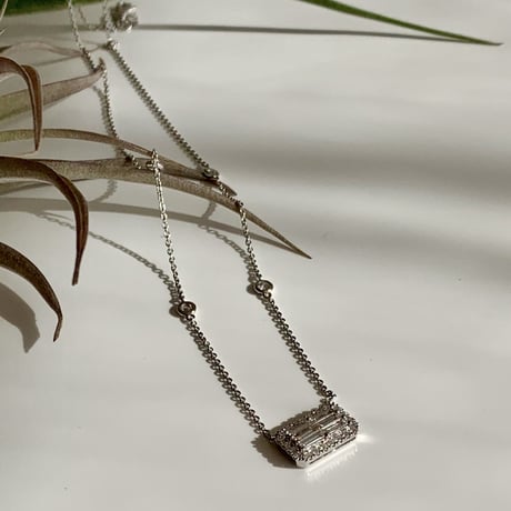 K18 BG Diamond Necklace