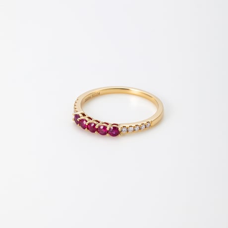 K18 Berry Ruby Ring