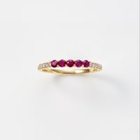K18 Berry Ruby Ring