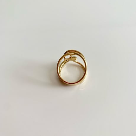 K18 Botanical Diamond Ring