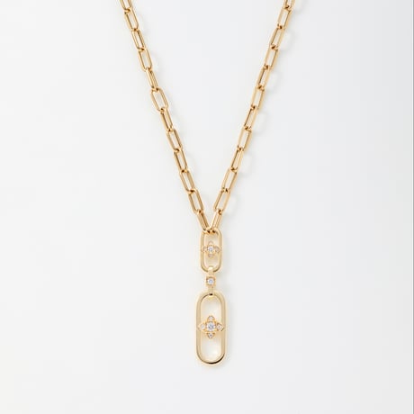 K18 Luna Link Chain Necklace