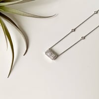 K18 BG Diamond Necklace