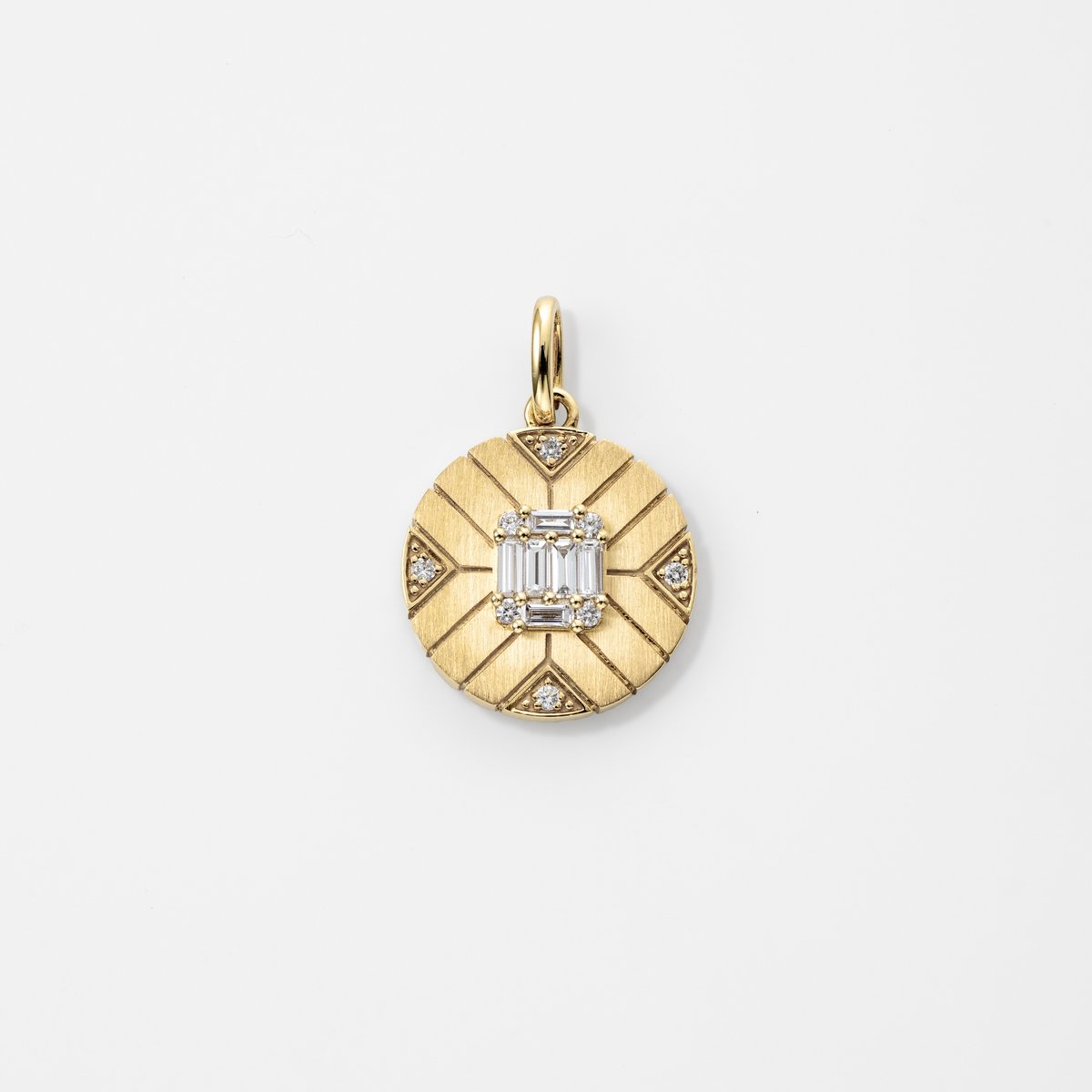 k18 カエデモチーフ K18 Fern Motif Diamond Necklace | HANA JEWELS