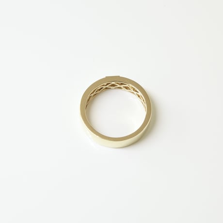 K18 BG Diamond Gold Ring