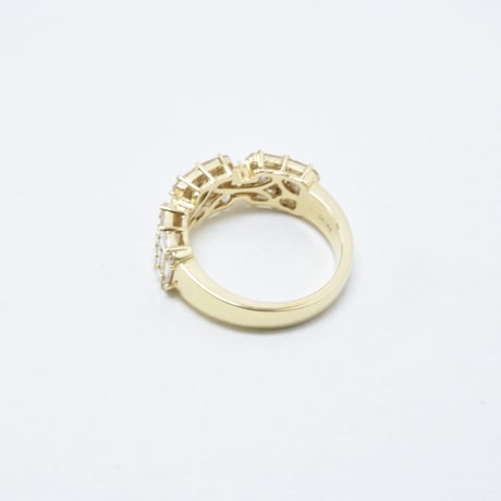 K18 Baguette Diamond Ring - L