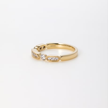 K18 Mille Glow Diamond Ring