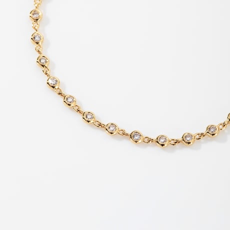 K18  Milestone Diamond Bracelet