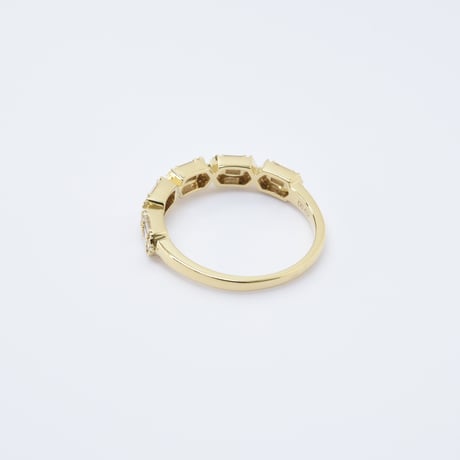 K18 BG Cut Diamond Ring - S