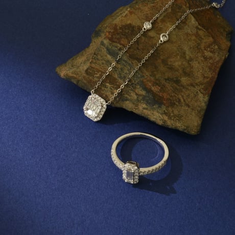 K18  Mosaic Diamond Necklace