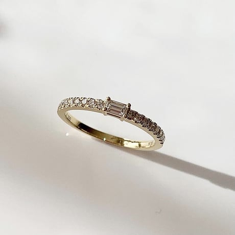 K18 Yellow Gold BG Diamond Ring