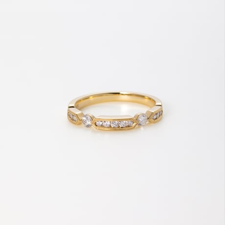 K18 Mille Glow Diamond Ring