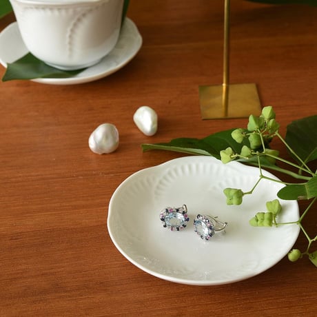 K18 Aquamarine Earrings（ピアス）