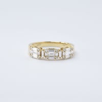 K18 BG Cut Diamond Ring - M