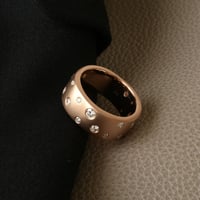 K18 Rose Gold Diamond Muse Ring