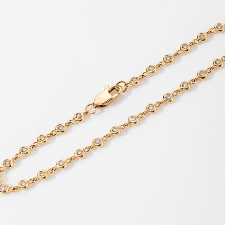 K18  Milestone Diamond Bracelet