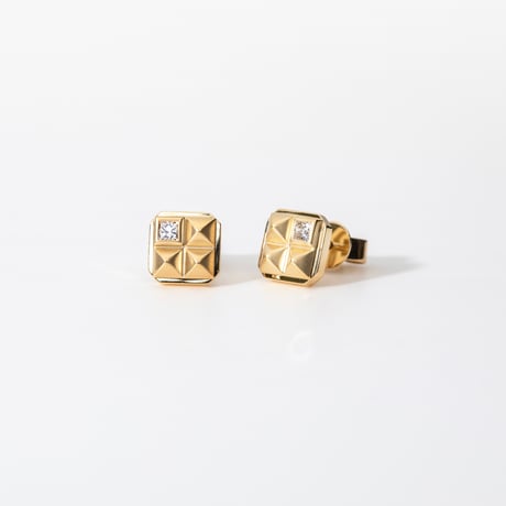 K18 Gold Studs Diamond Earrings（ピアス）