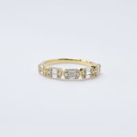 K18 BG Cut Diamond Ring - S