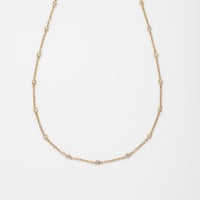 K18 Milestone Diamond Necklace