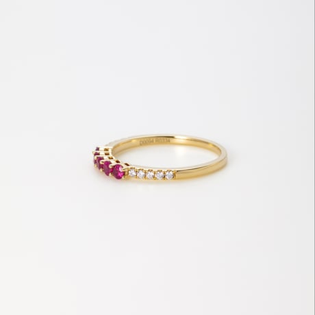 K18 Berry Ruby Ring