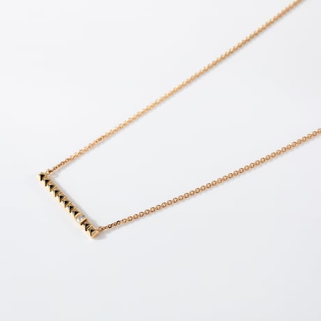 K18 Gold Studs Diamond Necklace