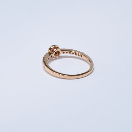 K18 Rose Gold Ruby Ring