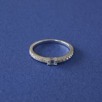 K18 White Gold BG Diamond Ring