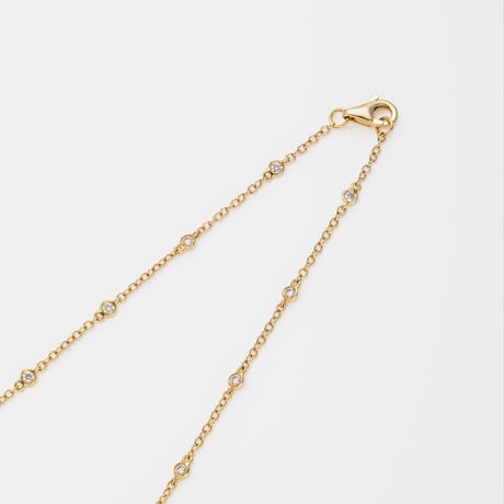 K18 Milestone Diamond Necklace