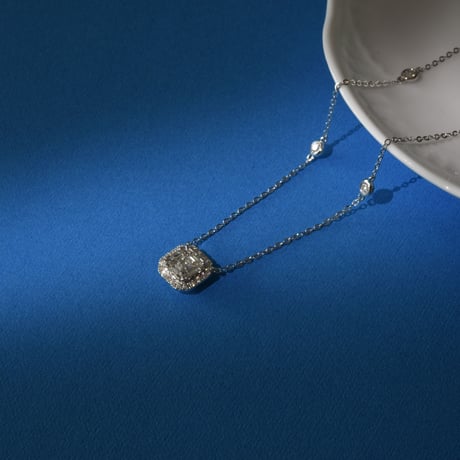K18  Mosaic Diamond Necklace