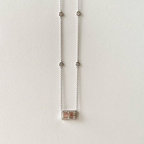 K18 BG Diamond Necklace