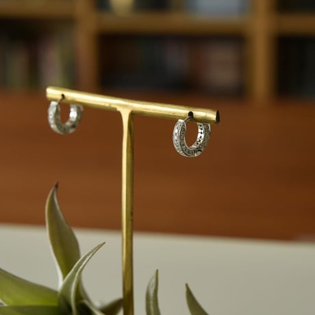 K18 Diamond Hoops（ピアス）