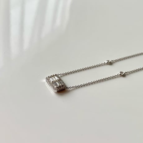 K18 BG Diamond Necklace