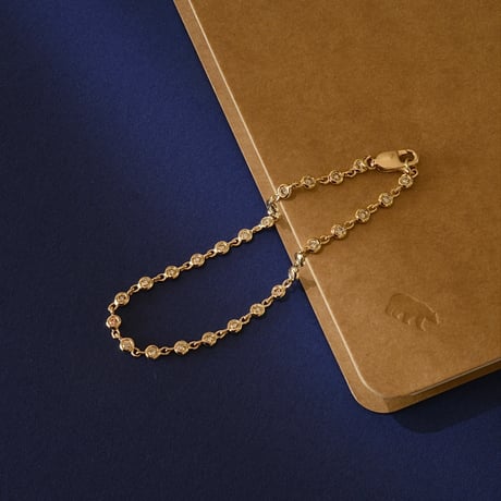 K18  Milestone Diamond Bracelet
