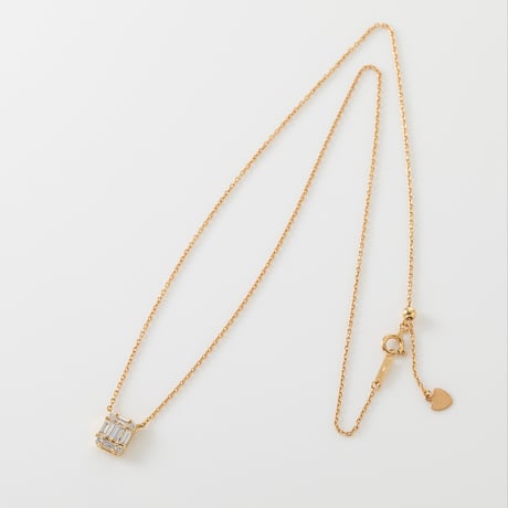 18K BG Diamond Mosaic Necklace