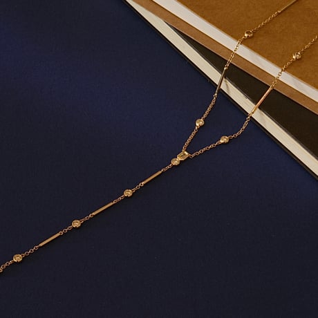 K18 Milestone Diamond Necklace