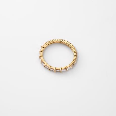 K18 Mix cut Diamond Eternity Ring