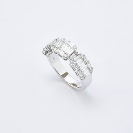 K18 Baguette Diamond Ring - L