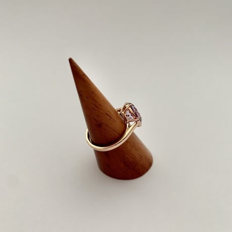 K18 Star Rose Amethyst Ring