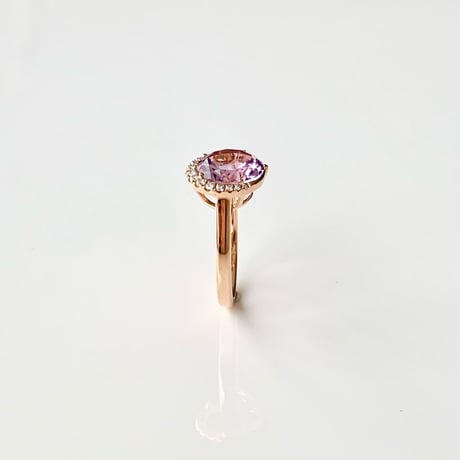 K18 Star Rose Amethyst Ring