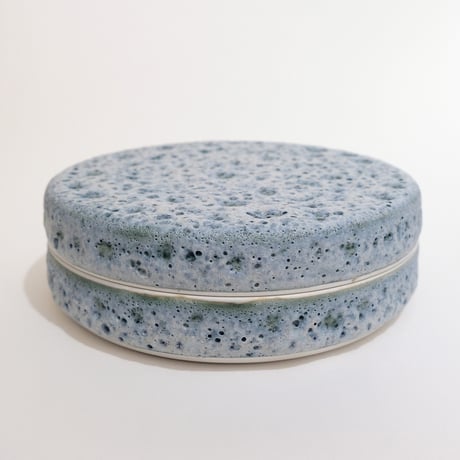 モリスゾイ 作品 no.32 陶箱 23cm