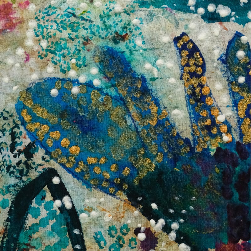 ミロコマチコ/mirocomachiko ジークレー版画『浮遊するいきもの10