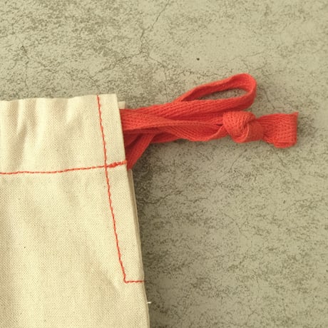 ミロコマチコ 刺繍巾着 ネコ