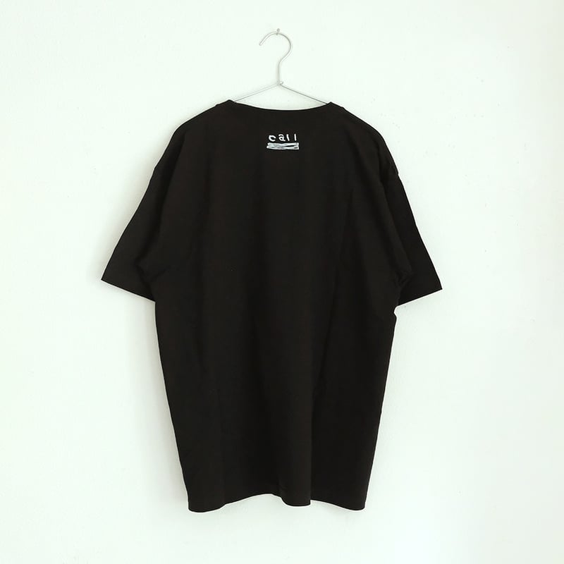 ミロコマチコ × Call 新作オリジナルTシャツ ”falcon” ブラック | Call