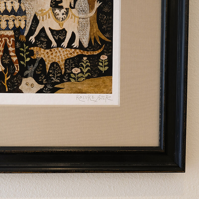 網代幸介 / Kosuke Ajiro ジークレー版画『Sally王朝 』( Edition