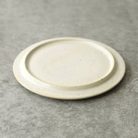 船串篤司　白　平鉢 船串篤司 plate 24 白 – 雨晴/AMAHARE