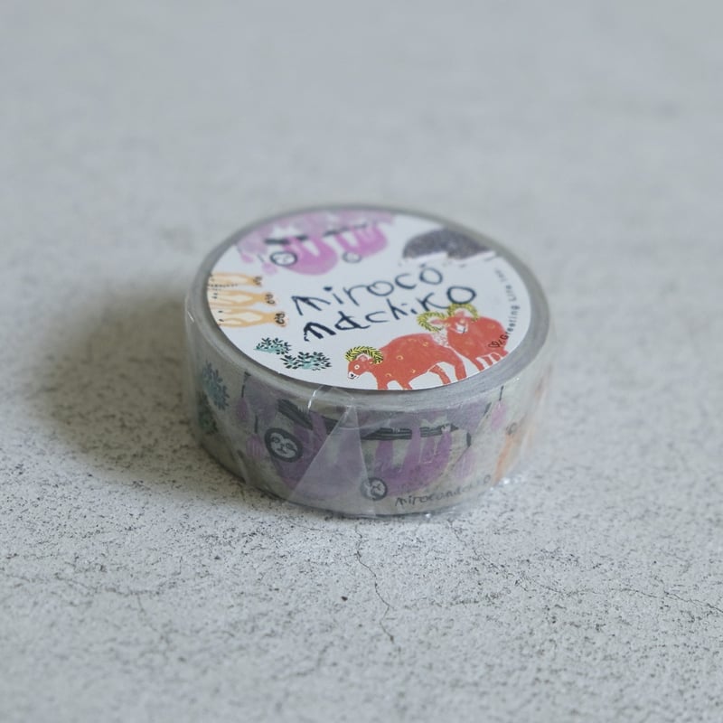 マスキングテープ　イベント　アニマル Animal Friends（アニマルフレンズ） マスキングテープ カラーバード