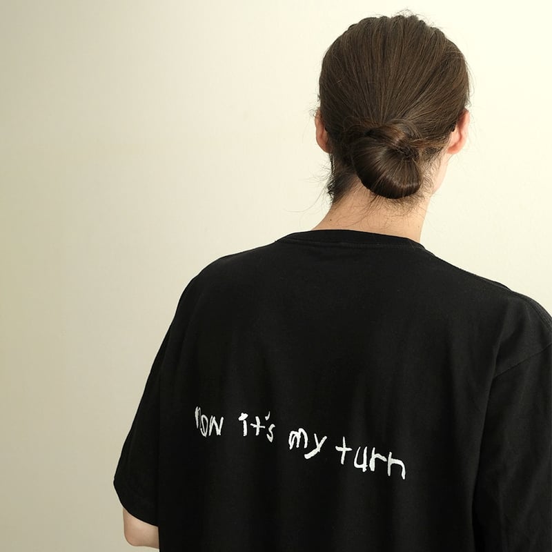 Renewal! Call オリジナルTシャツ ミロコマチコ ”Shimaten” ブラッ