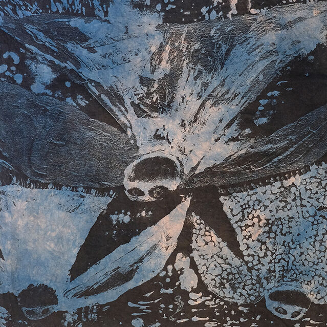 ミロコマチコ x 金井工芸 大判風呂敷 #1 BLUE | Call