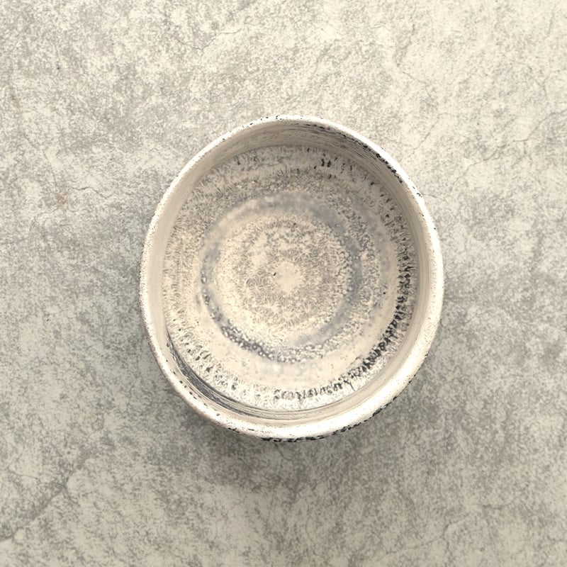 船串篤司 抹茶碗 銀 #1 | Call